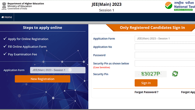 jee main 2023 notification out apply now